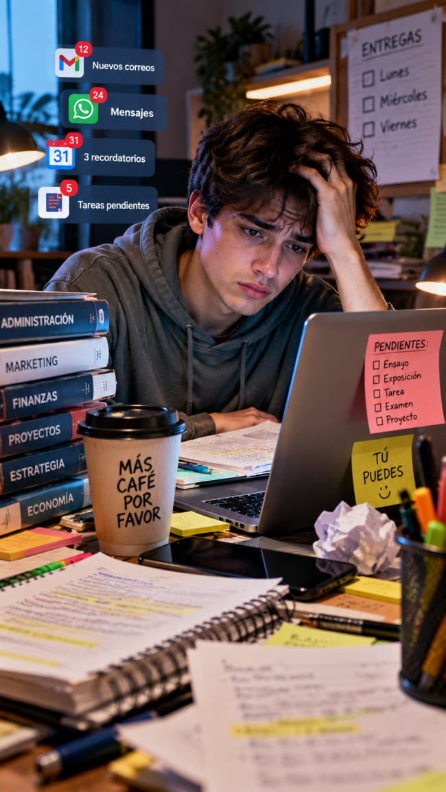 Estrés en estudiantes Gen Z