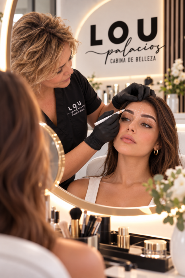 Micropigmentación en Cancún con diseño personalizado de cejas