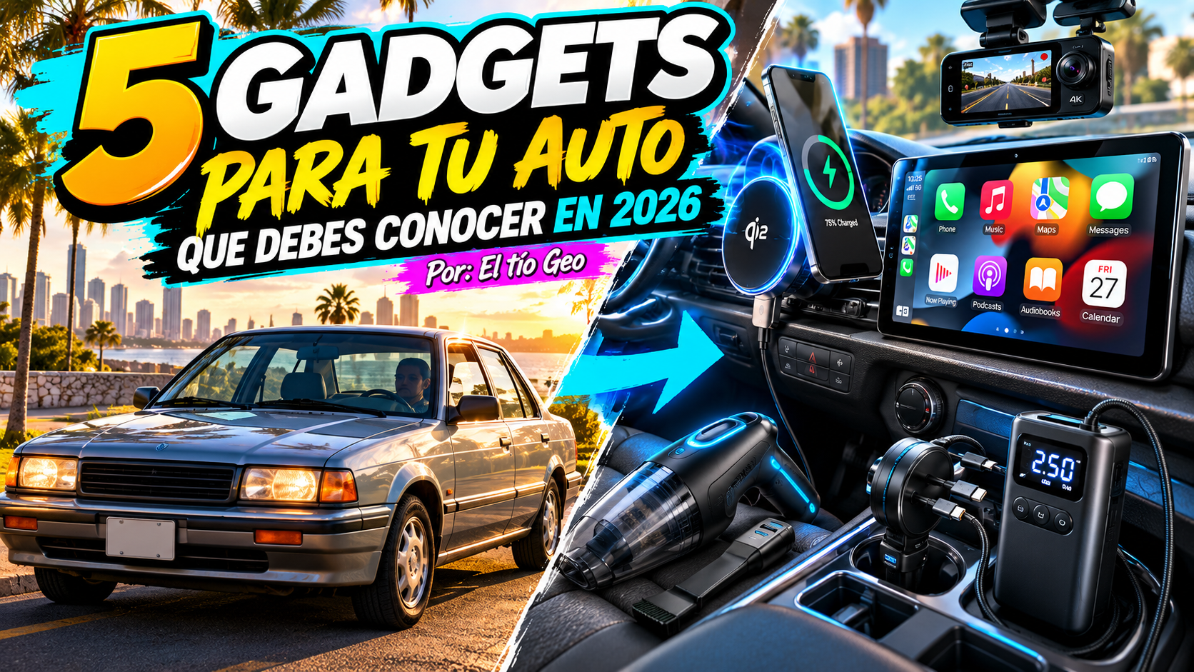 5 gadgets para tu auto que debes conocer en 2026 5 gadgets para tu auto que debes conocer en 2026