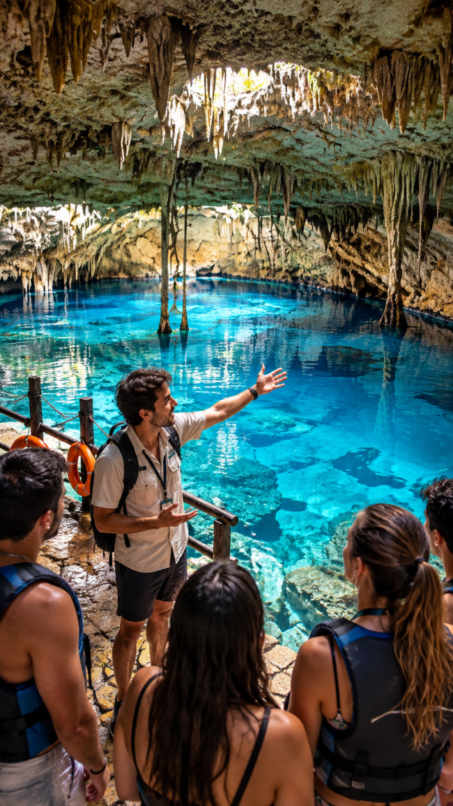 guía de turistas, qué estudiar, cuánto puede costar y dónde trabajar en el Caribe Mexicano.