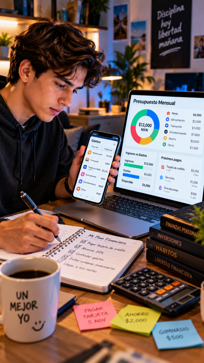 Historial crediticio y finanzas para jóvenes